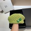 Summer Crochet Hollow Beret Internet Celebrity Fashionable Button Octagonal Hat Outdoor Simple Versatile Painter Hat Female