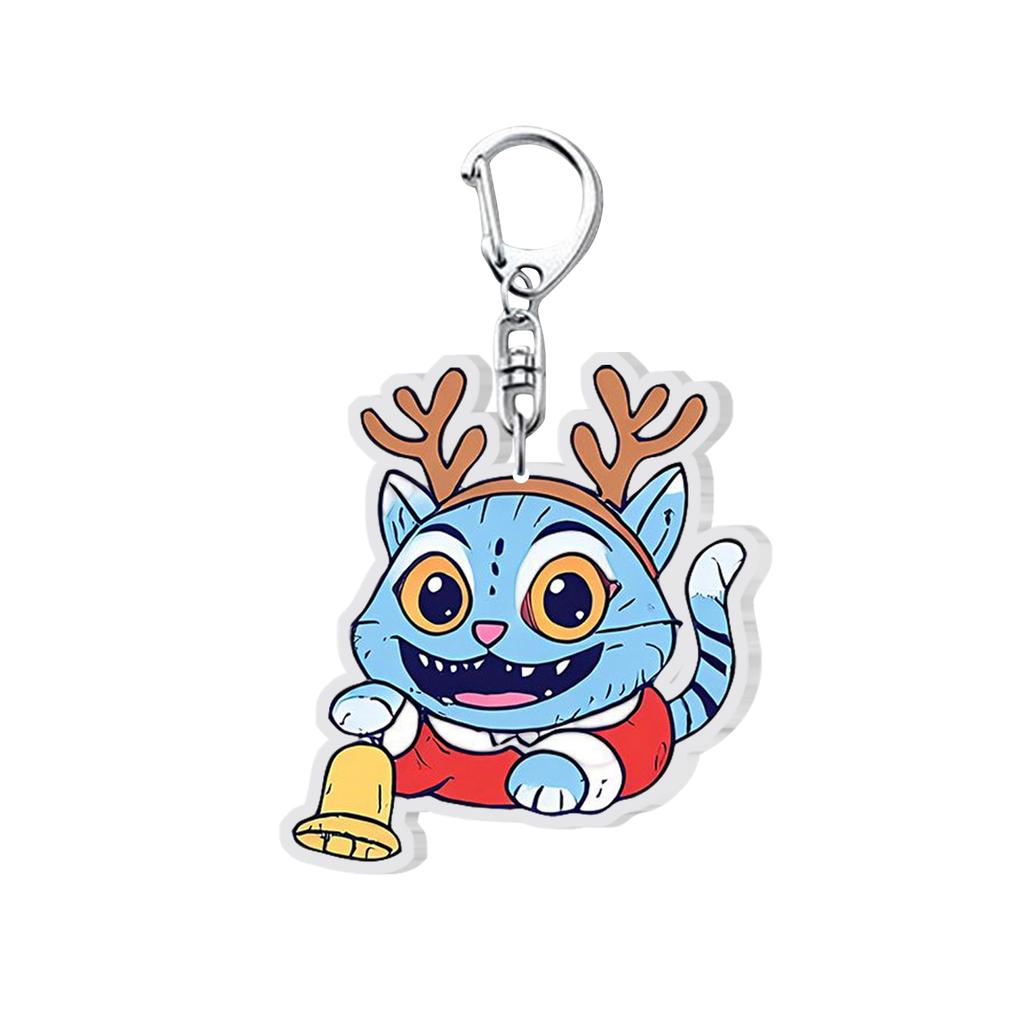 2D Akrylová klíčenka Přívěsek Doplňky, Závěsné dekorace, Autodíly, Vnitřní dekorace Klíče.