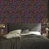 Neon Glitter Hearts Ochre Wallpaper 50x1000