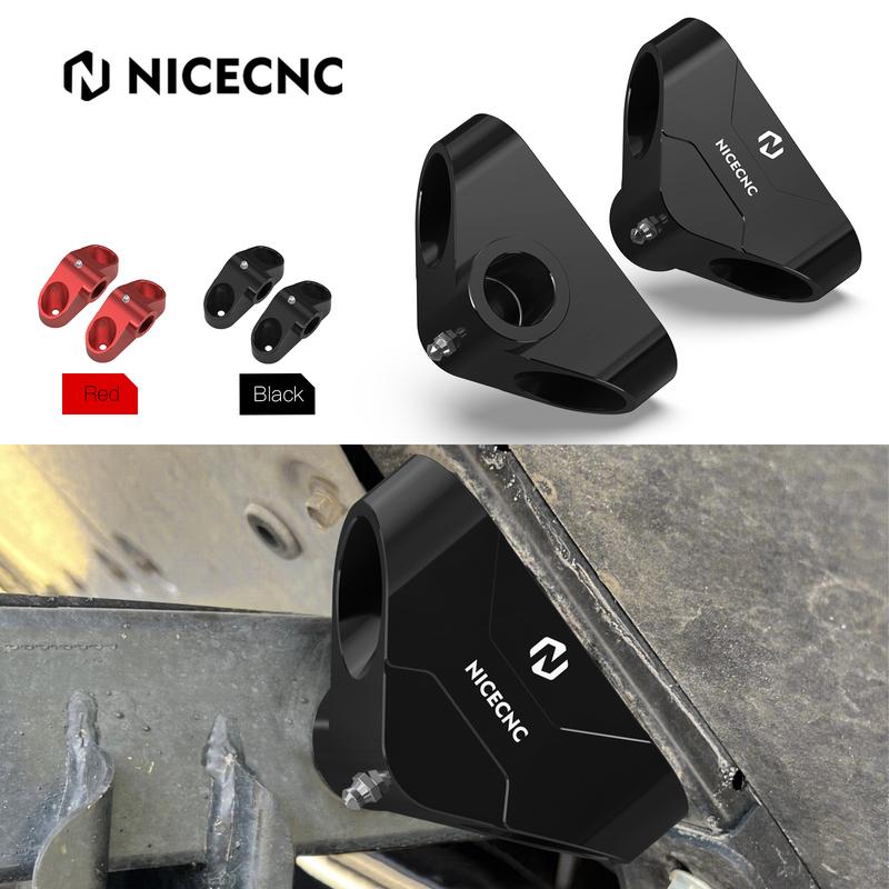 UTV Bed Hinges 2PCS Support Pivot For Can-Am Defender HD8 HD10 HD5 Max Commander 1000R Aluminum Alloy