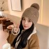 Korean Style Cute Knitted Hat Warm Hat for Women In Autumn and Winter Fashion Versatile Sweet Ear Protection Fashion Wool Hat