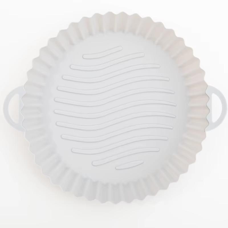 Air Fryer Silicone Liners Air Fryer Silicone Pot Reusable Silicone Air Fryer Liners Food Safe Non Stick Air Fryer Basket Accesso