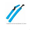 2 Pieces Mountain Bike Fenders Universal Fit Front and Rear Mudguard Set Tool