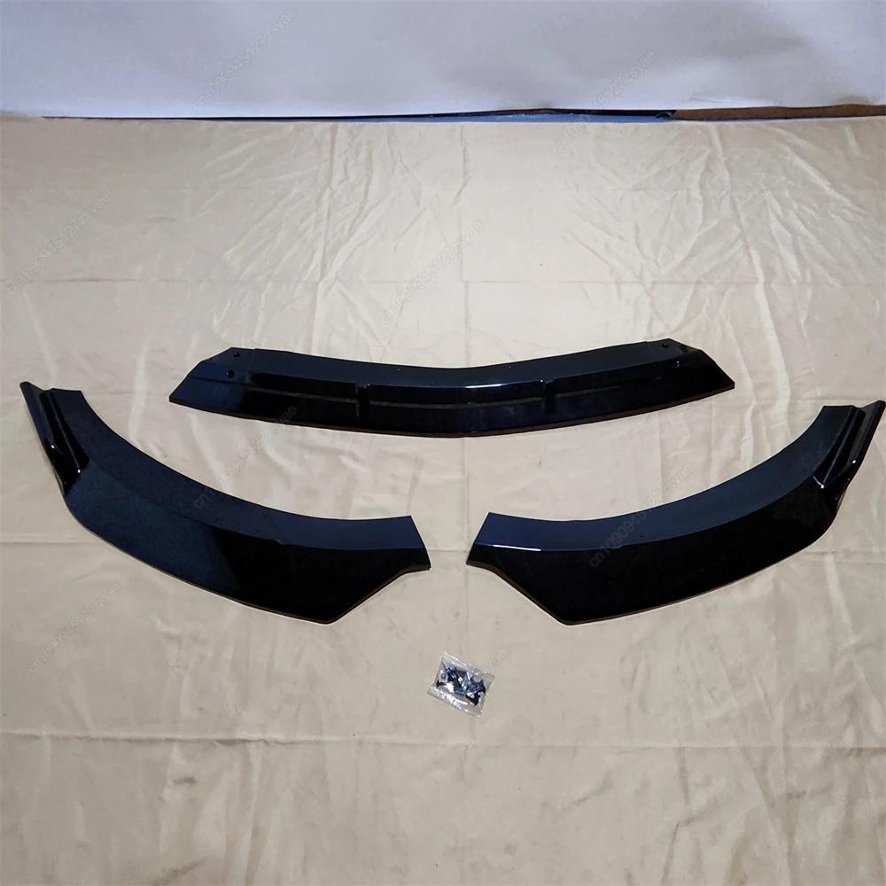 Front Bumper Lip Diffuser BodyKits Spoiler Splitter Tuning For Mercedes Benz CLA Class C117 W117 CLA180 200 220 260 2016-2019