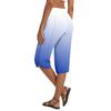 Women's High Waist Straight Leg Casual Athletic Capri Pants with Pockets Suitable for Yoga Travel and Everyday Wear