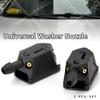 2Pcs Universal Car Windscreen Washer Wiper Blade Water Spray Jets Nozzles Mounted Onto Wiper Arm 4 Way Adjusted