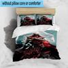 1PC Assass Warrior 3pcs Bedding,Including 1pc Duvet Cover And 2pcs Pillowcases Perfect for Christmas,Ideal for Bedroom, Dormitory