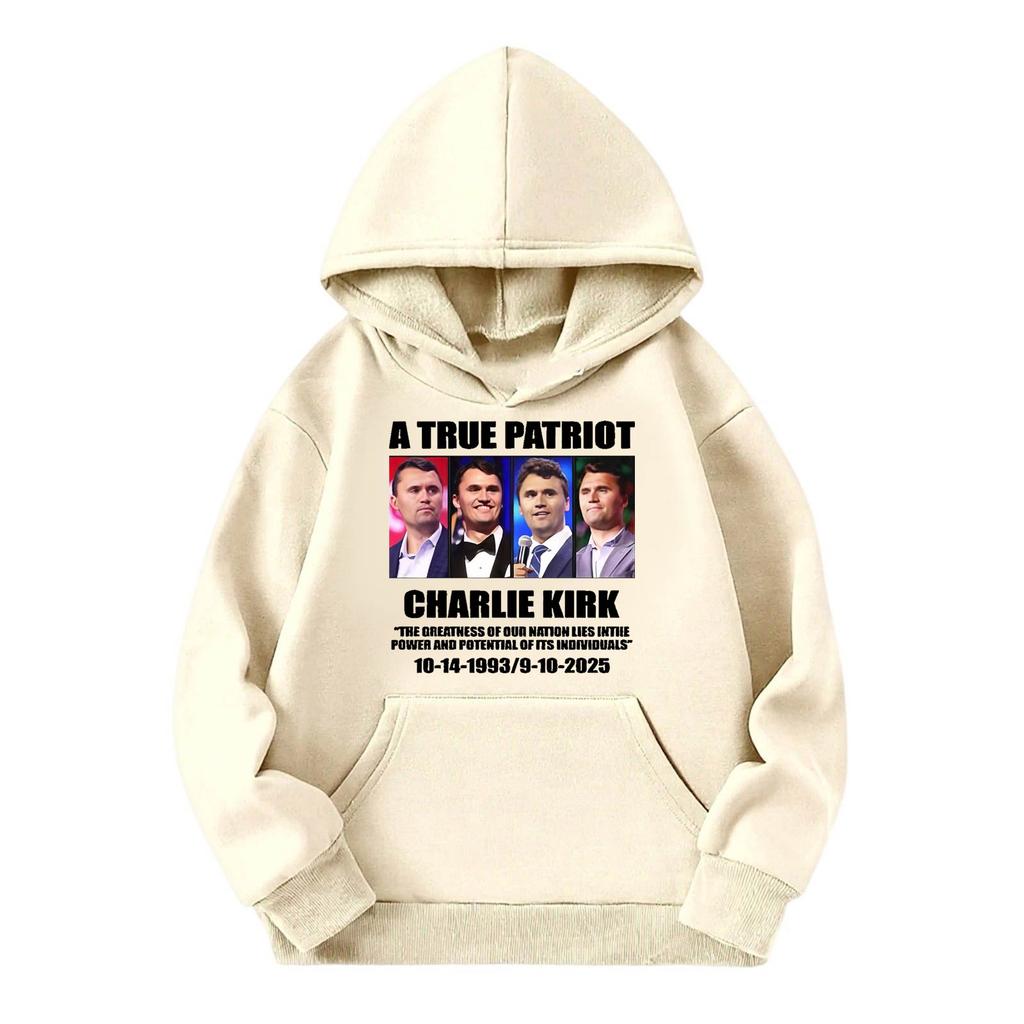 Kids' Fashion Printed Pullover Casual Long-Sleeve Crewneck Hoodie Top