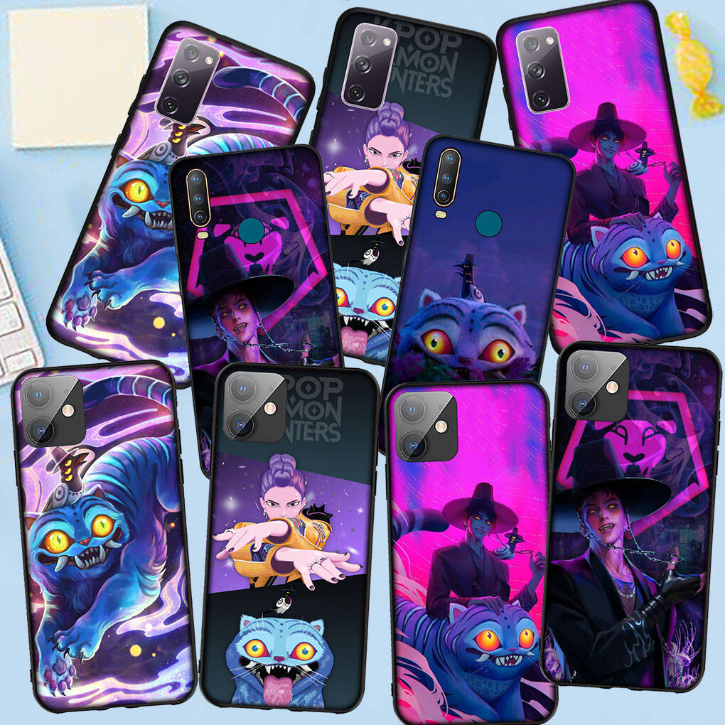 Handyhülle für iPhone 17 16 15 Plus X Huawei P30 P20 Lite Redmi Note 14 12 11 13 Pro Max OPPO A60 A80 A40 A18 KPop Jinu Dämon Rumi Tigerjäger Hülle