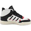 Adidas Originals DROP STEP XL 2.0 Anti-Slip Wear-Resistant Low-Top Kids' Skateboarding Shoes White Black Red Kids' Sneakers JP5167