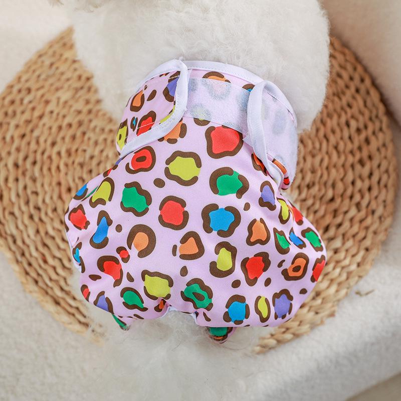 Pantaloni fisiologici per cani femmine - Pannolini mestruali e vestiti per animali domestici per primavera/estate.