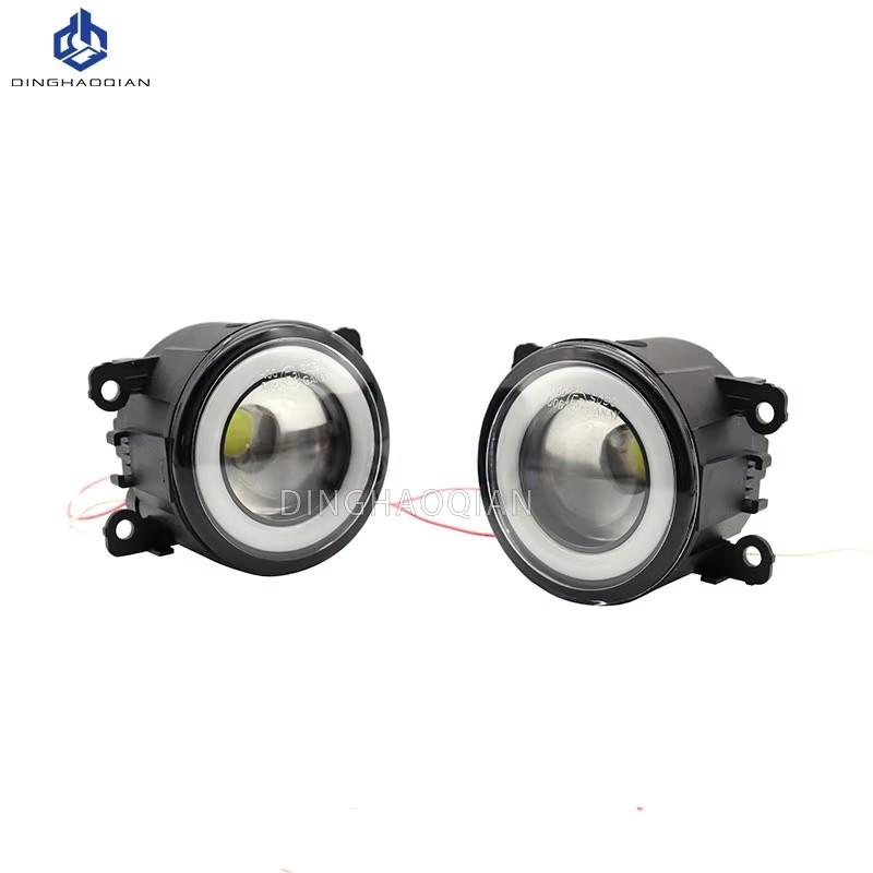 2 Pieces Car Fog Light LED Angel Eye DRL Daytime Running Lamp H11 12V High Bright For Suzuki Grand Vitara 2/II JT 2005-2015