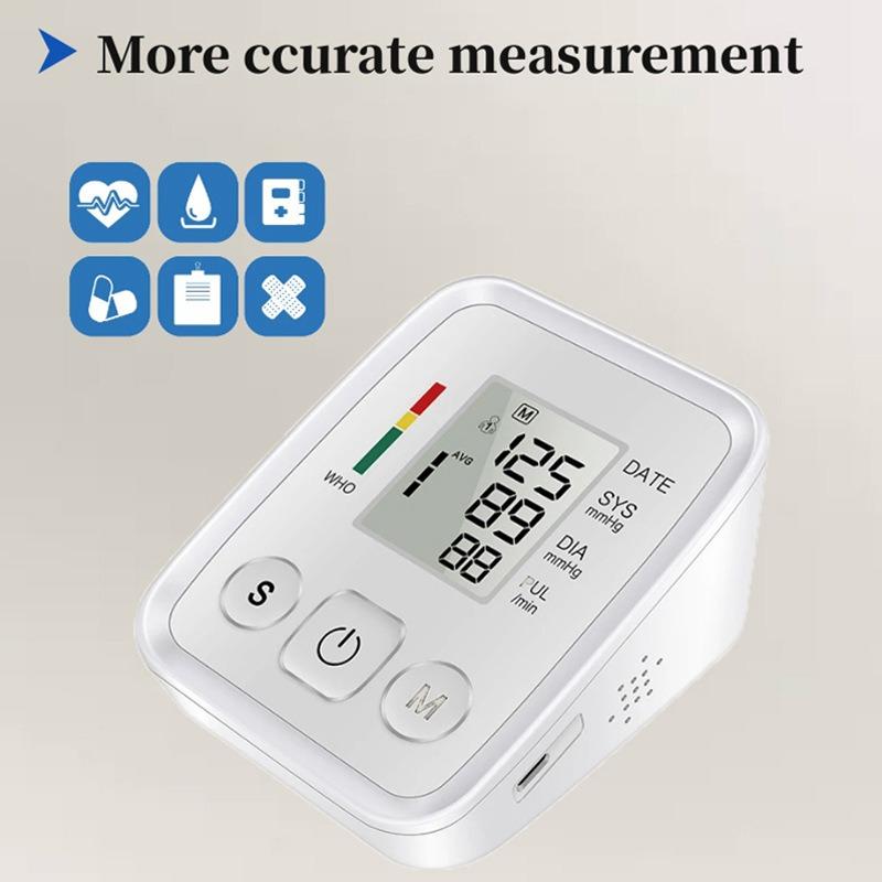 Electronic sphygmomanometer Household blood pressure measuring instrument Intelligent voice electronic sphygmomanometer