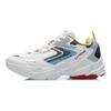 Li Ning Space Classic Ütéselnyelő Alacsony Szárú Futócipők Női Sneakerek Fehér Szürke AGCR332-5