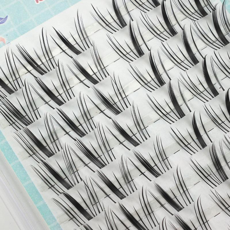 Natürliche Dicke Segmentierte Falsche Wimpern mit Hoher Kapazität