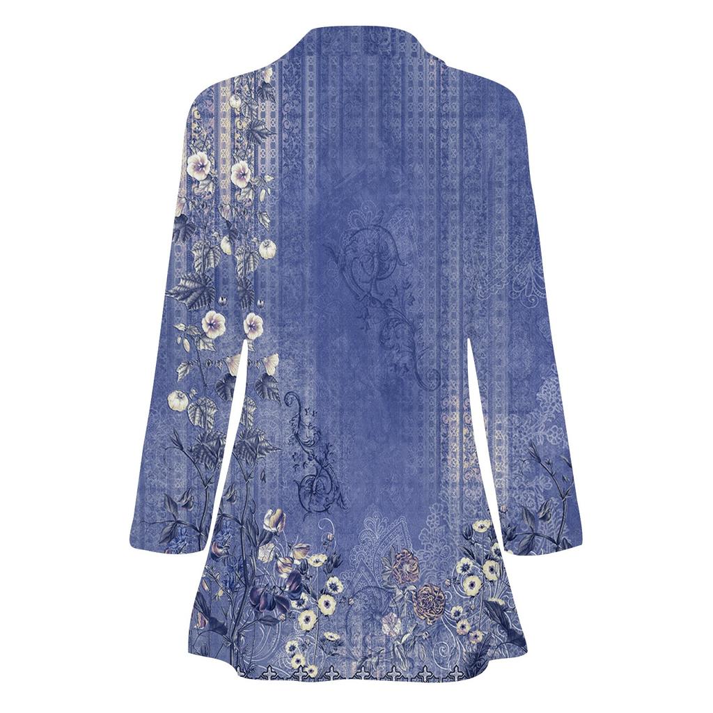 Women's Jacket Long Sleeve Cardigan Collar Single Button Business & Leisure Top