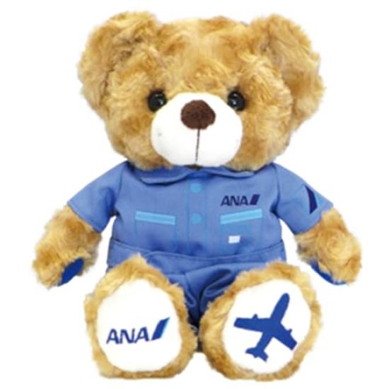 Local Bear ANA Mechanic Plush Toy S Fujiji Makoto [Airport Limited]