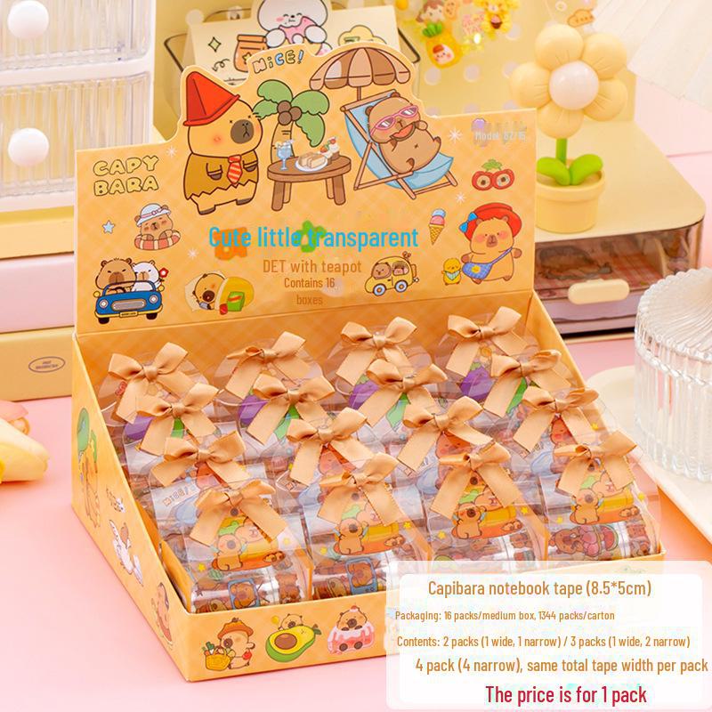 

Креативный мультяшный ПЭТ прозрачный скотч и подарочный набор на День защиты детей