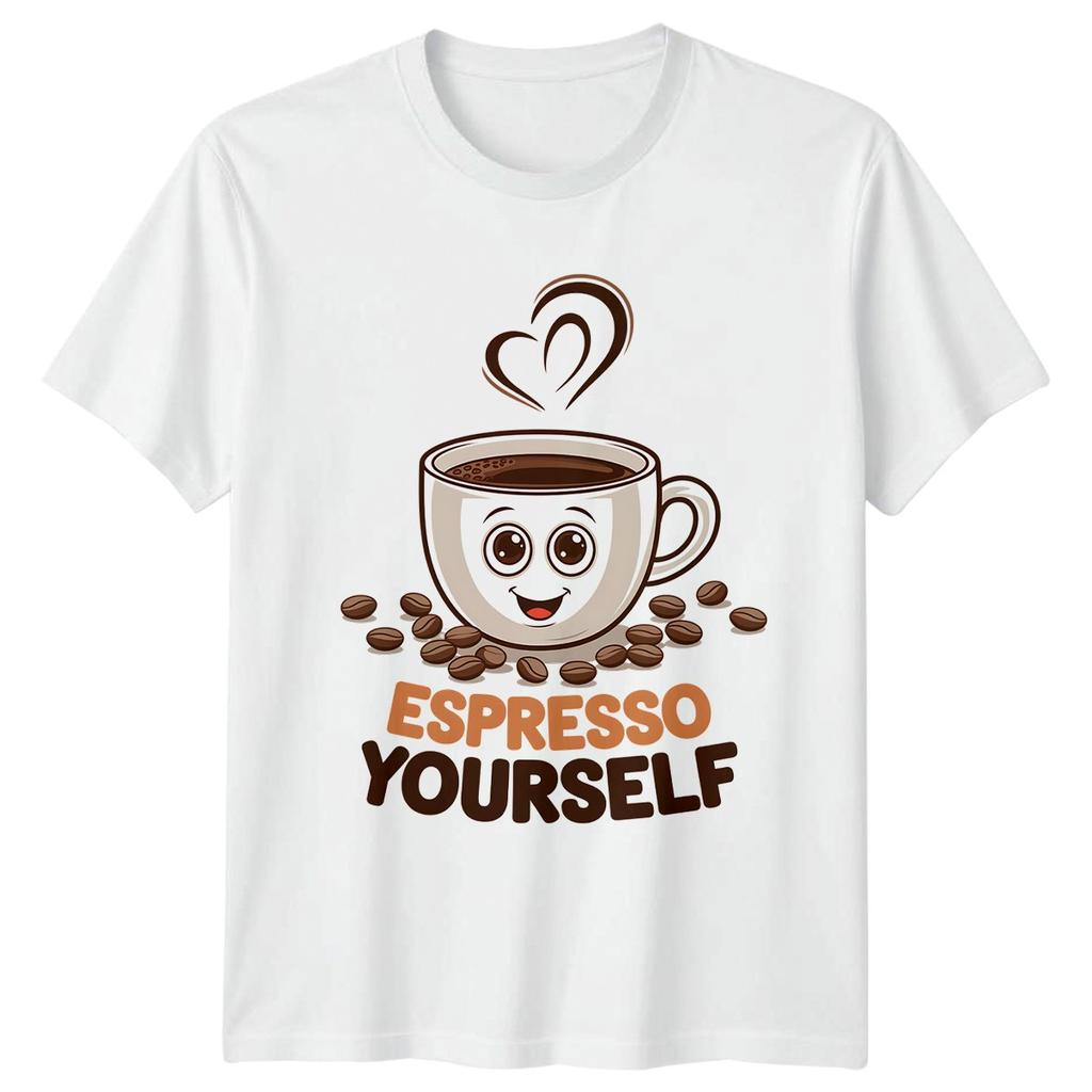 Espresso Yourself TShirt Coffee Lover Coffee Birthday Gift For Him And Her