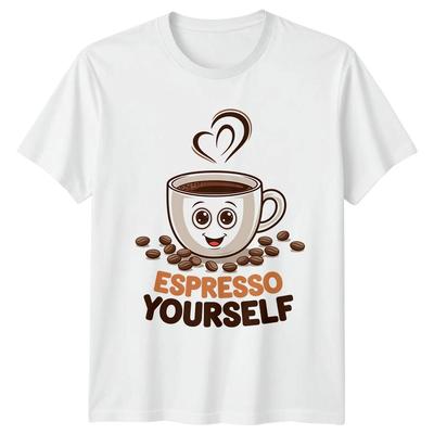 Espresso Yourself TShirt Coffee Lover Coffee Birthday Gift For Him And Her