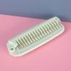 Portable Dual-Use Folding Comb: Fine & Wide Teeth for Women’s Straight Hair, Large Size for Travel and Home Hairdressing.