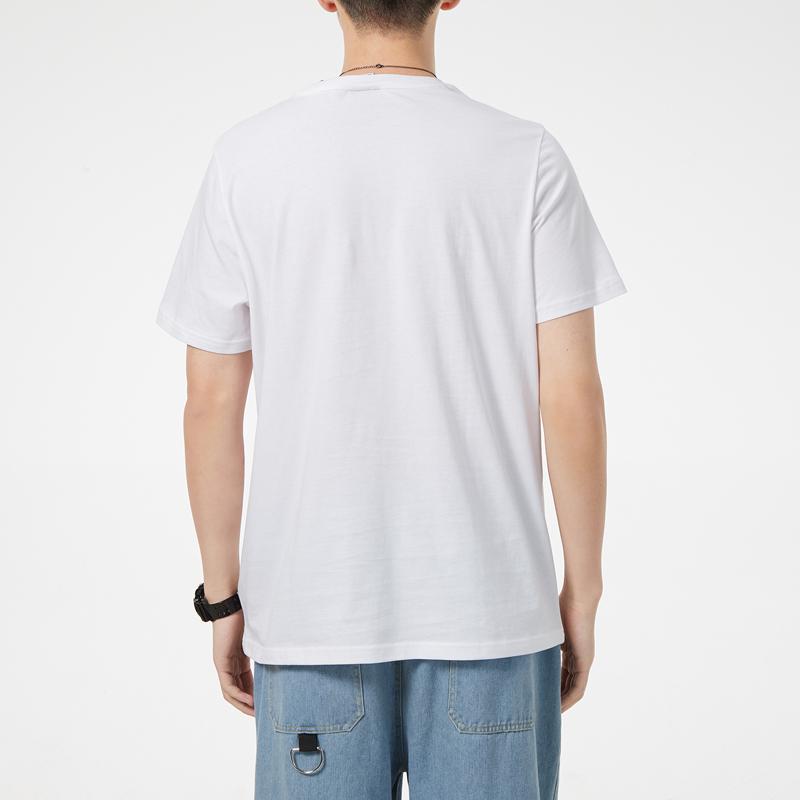 Puma Sports Logo Print Short Sleeve T-Shirt Men Tops White 532280-52