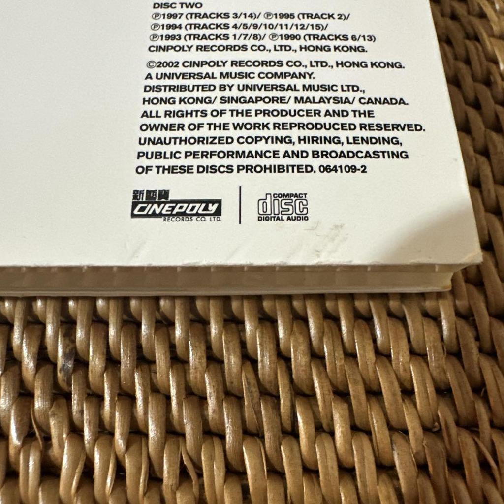 [USED] Faye Wong Faye Best 2-CD Set