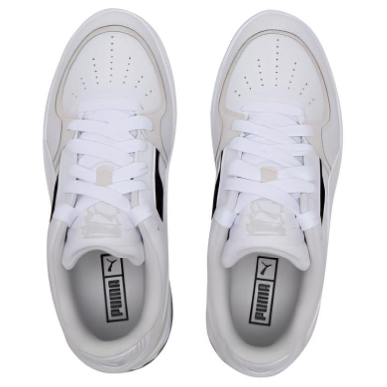 Puma Ca Pro Ripple Bequeme Vielseitige Atmungsaktive Low-Top Sneakers Unisex Sneakers Weiß Schwarz 395773-06