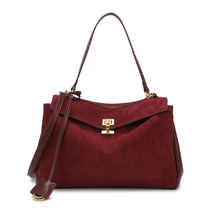 Fall and Winter High-End Women's New Style Single Shoulder Bag Fashi Large Capacity Commuter Bag
