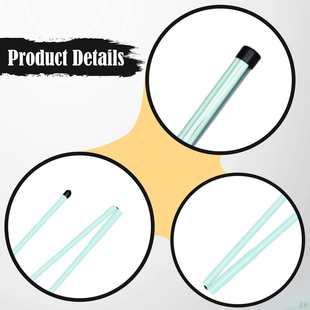 2 Pieces Golf Alignment Sticks Direction Indicator Practice Rods for Aiming