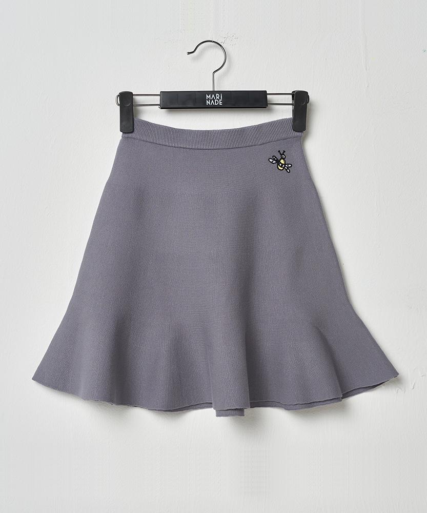 Marinade Mini Flare Knit Skirt - 4 Colors