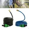 PU Tube Outdoor Watering Irrigation Hose for Garden Swimming Pool Low Pressure Mist Spray L/min