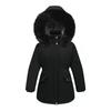 Girls Down Cotton Jacket 2025 New Winter Children Clothing Girl Mid-Length Three-Proof Coat Warm overcoats
