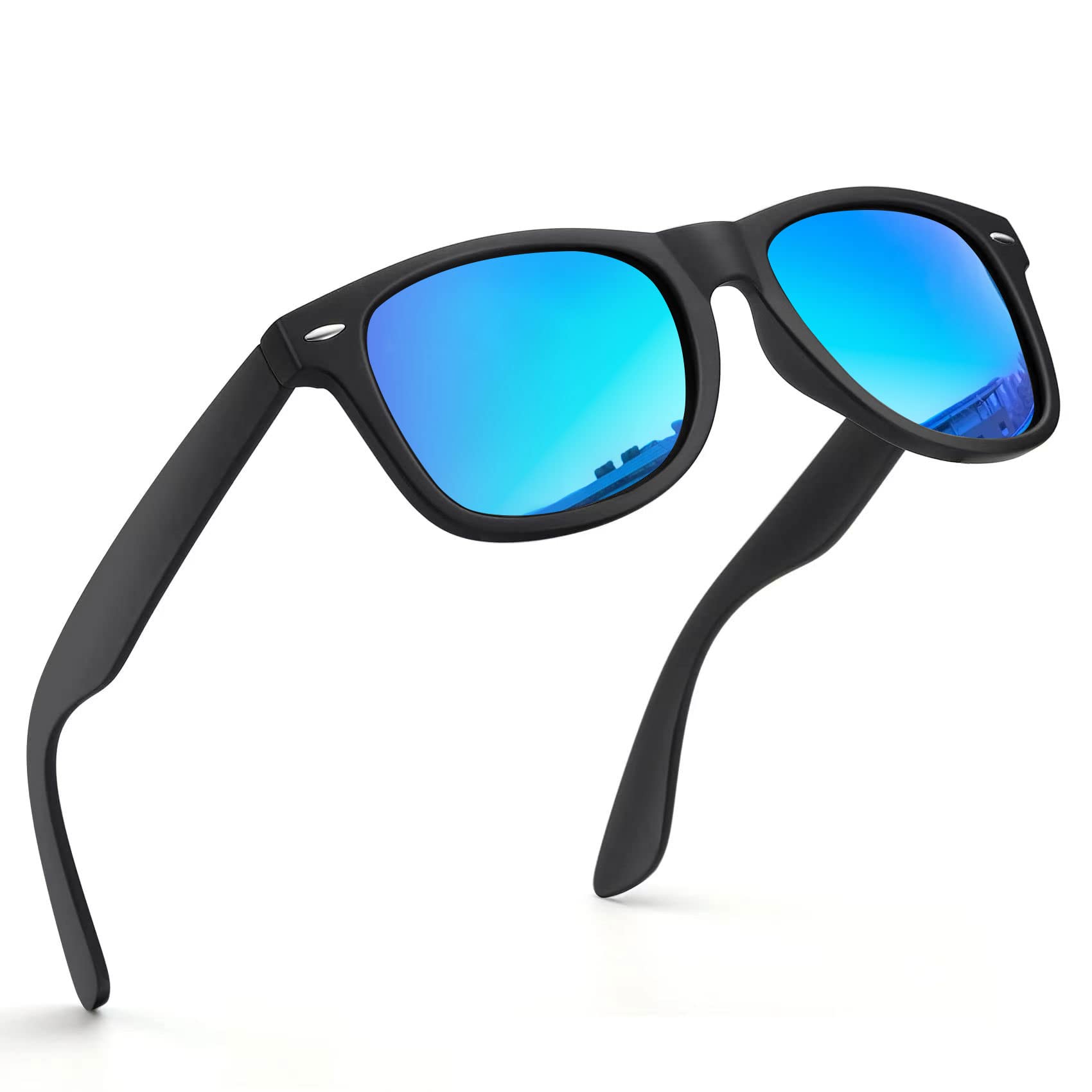 

Sunglasses for Wellington Super Elastic TR90 Ultra UV400 Mirror Blue [MAIVARDAY] Men, Sports, Women, Polarized, Driving, Style, Material, Lightweight,