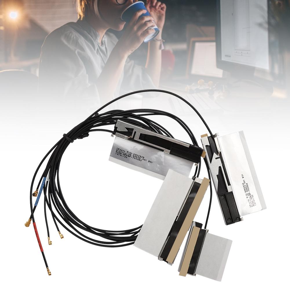 4er-Set Laptop IPEX1 Eingebaute WiFi-Antenne für Drahtloskarte und 4G-Modul für ThinkPad