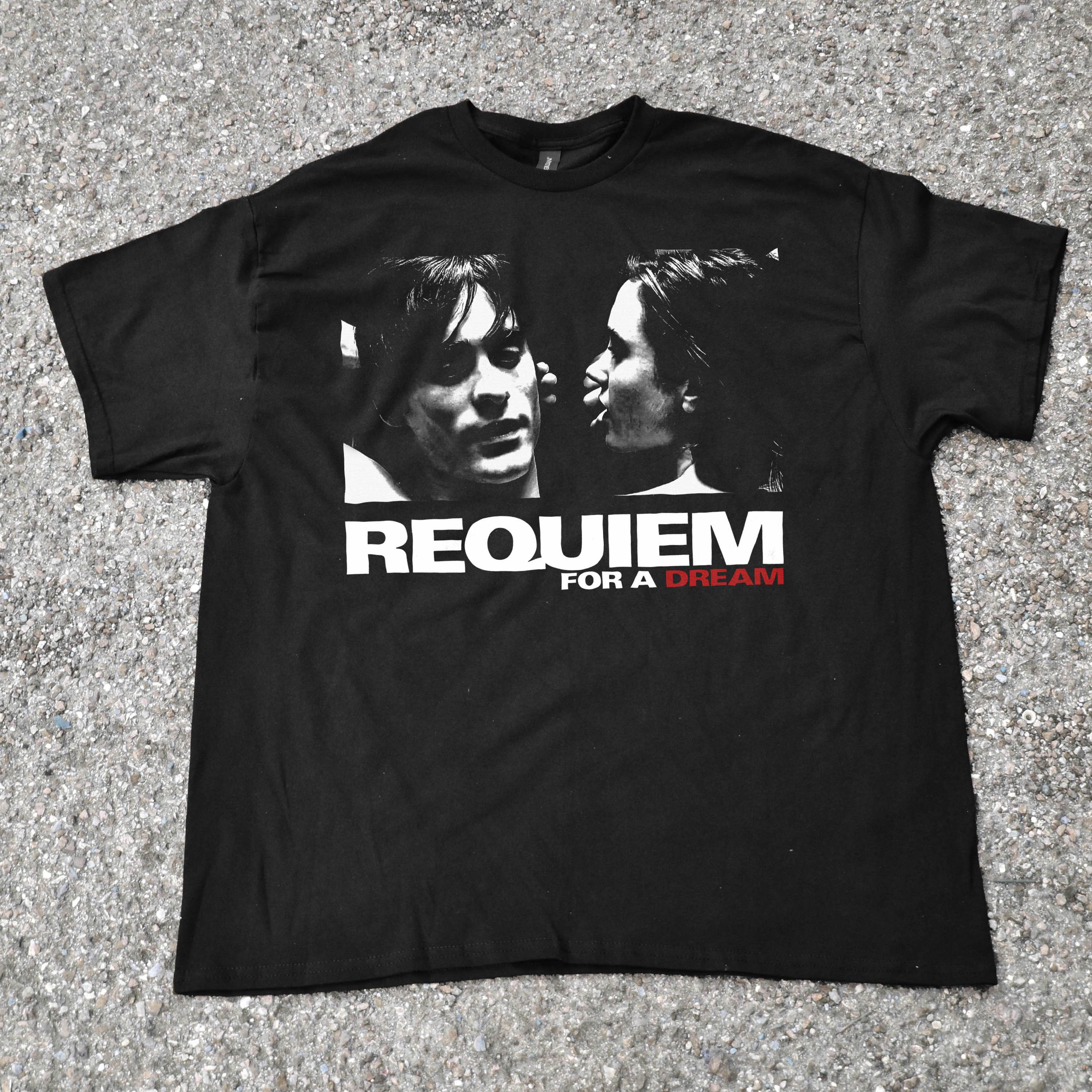 Requiem of Dreams Themed Tshirt Darren Aronofsky Classic Movie Tshirt for Men Summer New Unisex Casual Tshirt M