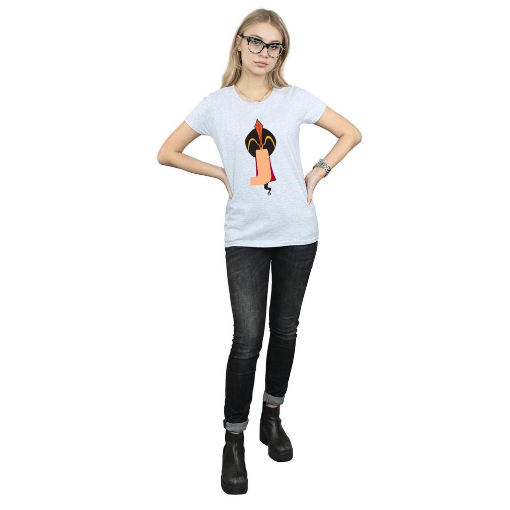Disney Womens/Ladies Alphabet J Is For Jafar Cotton T-Shirt