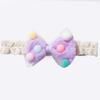 New baby lace headband, cute bow baby fontanelle headdress, children's jewelry
