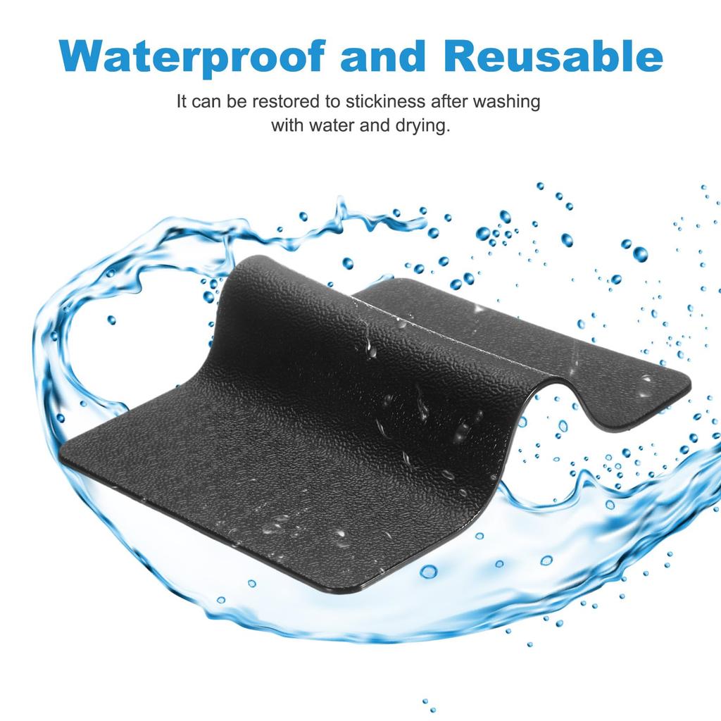 uxcell Car Dashboard Anti-Slip Cushion 7" x 5" Universal Sticky Dash Pad Washable Reusable