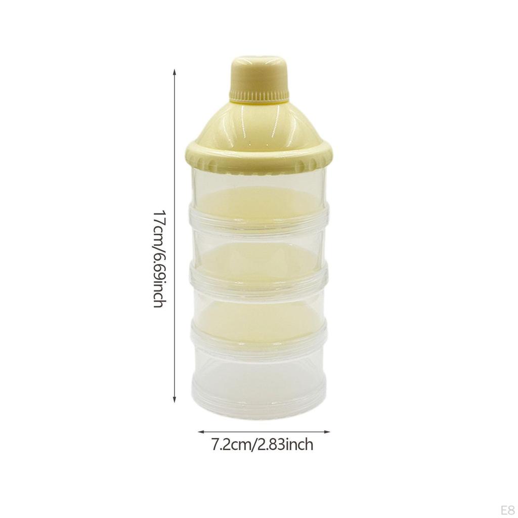 Milk Powder Dispenser Formula Pots Candy Storage Container Box for Sugar