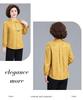 Elegant Spring 2026 Wedding Set: Stylish, Long-Sleeved Blouse for Mothers and Mother-in-Laws - Perfect for Middle-aged and Elderly Women