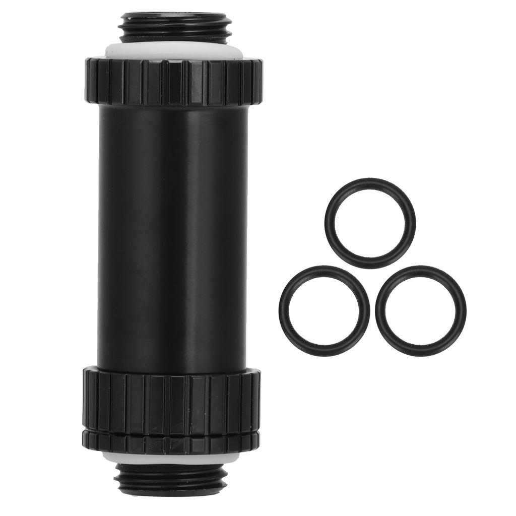 Wasserkühlungsanschluss Ganz Kupfer BSSJT‑41 Grafikkarte SLI Crossfire Einziehbarer Doppel-AußengewindeadapterSchwarz