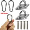 1/2 sady Nerezové háky na stropní montáž Držáky na houpačku pro houpací sítě na houpačku na lodičky na jógu