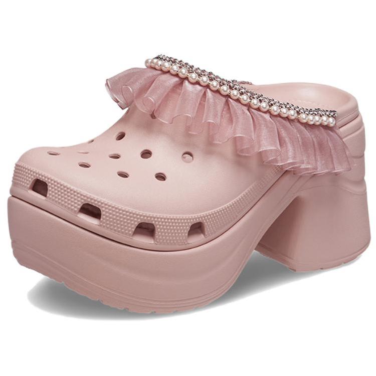 Crocs Comfortable Casual Clogs Women's Pink