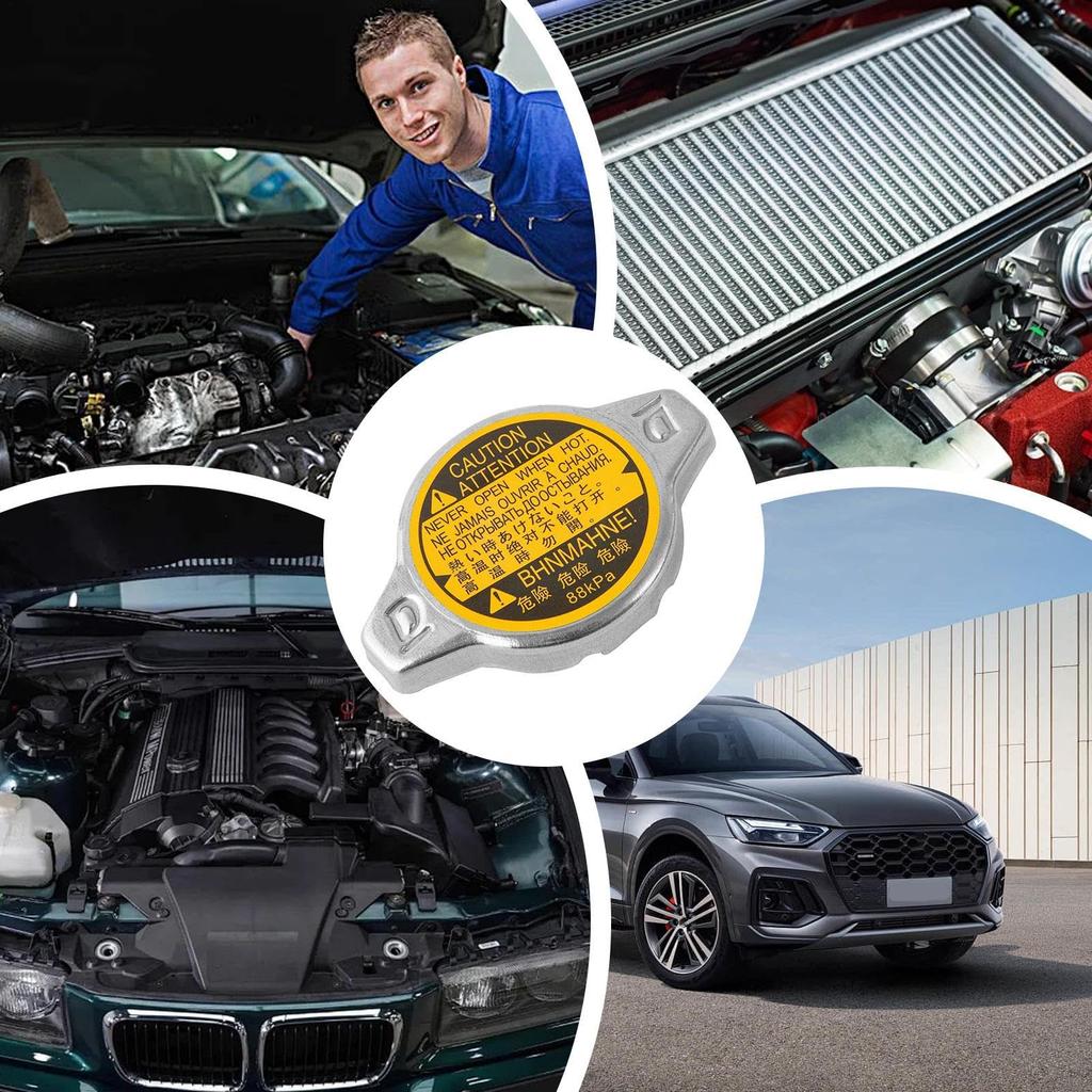 Radiator Caps | Stainless Steel Reservoir Seal Cap | Durable Auto Repair Parts |