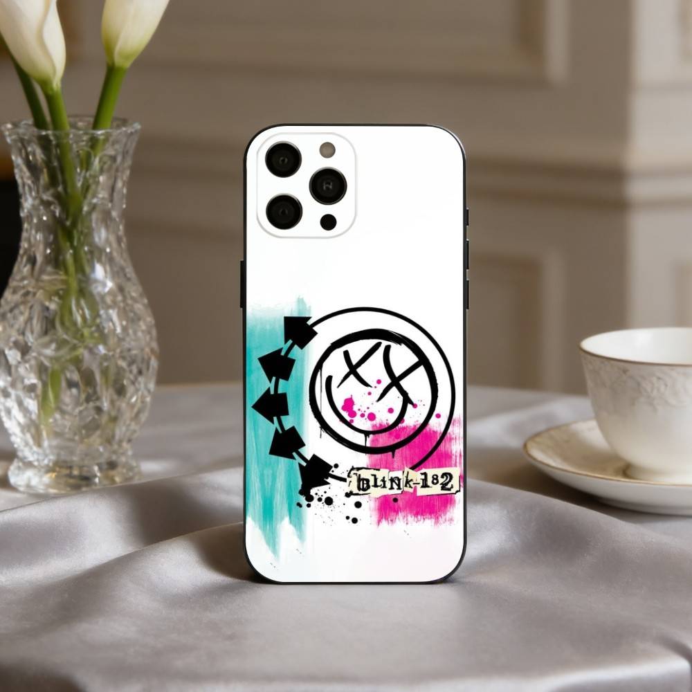 Punk B-Blink-182 Band Phone Case Silicone Soft For IPhone 17pro 16 15 14 13 12 11 X XR Plus Pro Max Plus
