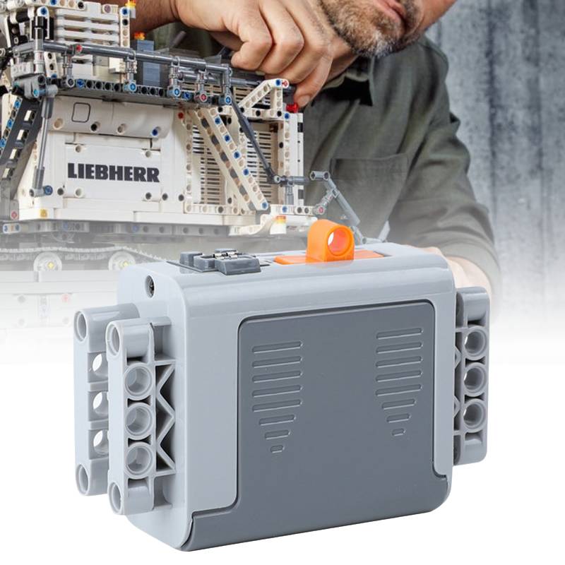 Building Block Battery Box High Technology Power Function Unit Material Plastic