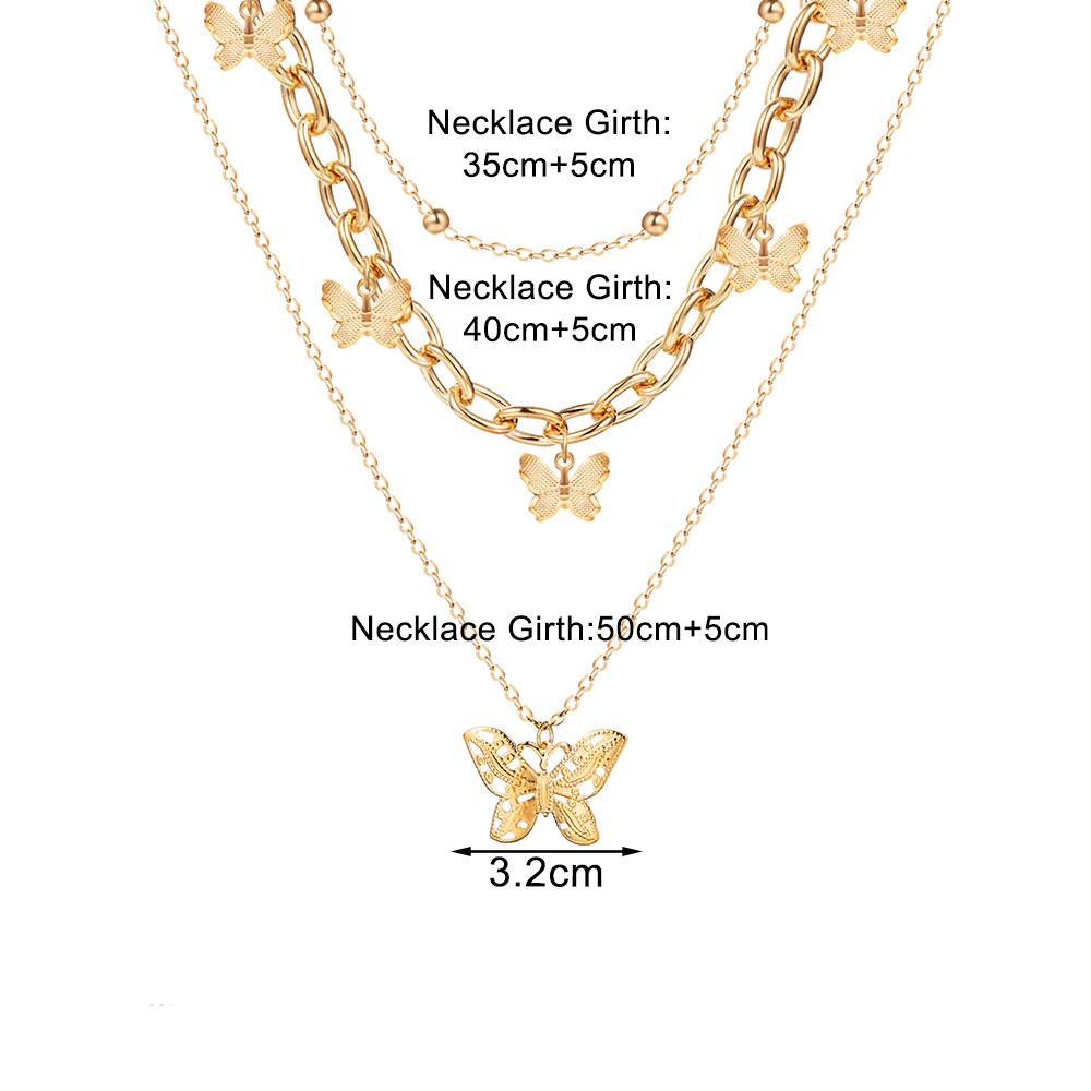 Buy Fashion Butterfly Neck Pendants Women S Choker Gold Color Necklace On The Neck Chain Chocker Punk Jewelry At Affordable Prices Free Shipping Real Reviews With Photos Joom