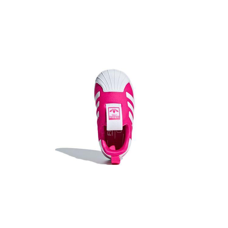 Adidas Originals Superstar 360 Low Top Walking Shoes Baby shoes White Pink B75622