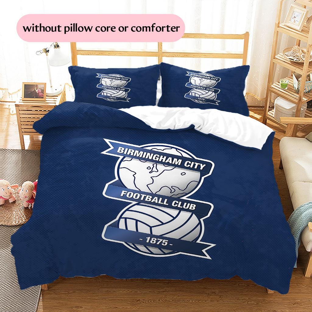 Birmingham City Pattern Bedding Quilt Set Home Decoration Gift (1 * Duvet Cover + 2 * Pillowcase Without Core)